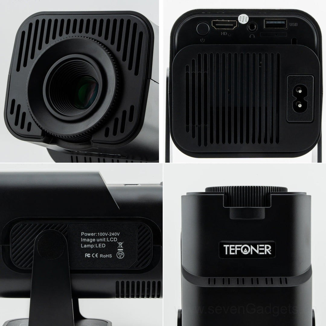 5-in-1 Smarter Heimkino HD LED Projektor