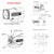 5-in-1 Smarter Heimkino HD LED Projektor