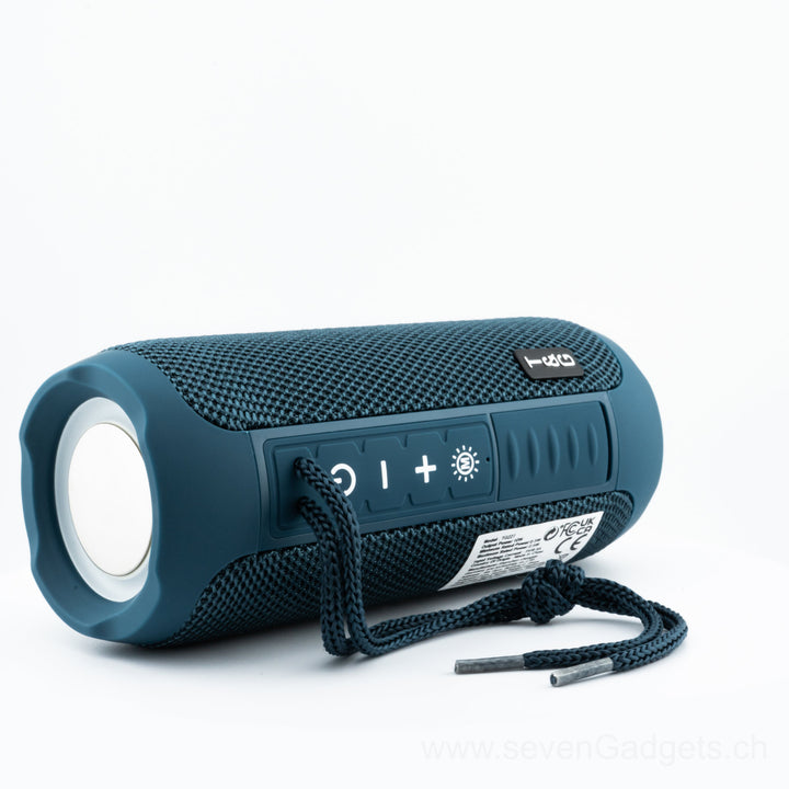 4-in-1 Musikbox: Bluetooth-Speaker, Radio, USB/MicroSD &amp; Ambient-Light