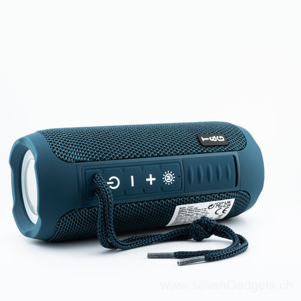 4-in-1 Musikbox: Bluetooth-Speaker, Radio, USB/MicroSD & Ambient-Light