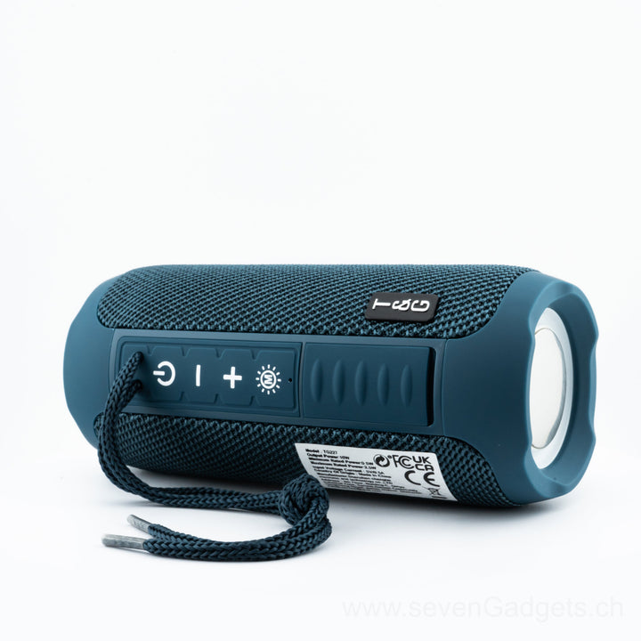 4-in-1 Musikbox: Bluetooth-Speaker, Radio, USB/MicroSD &amp; Ambient-Light