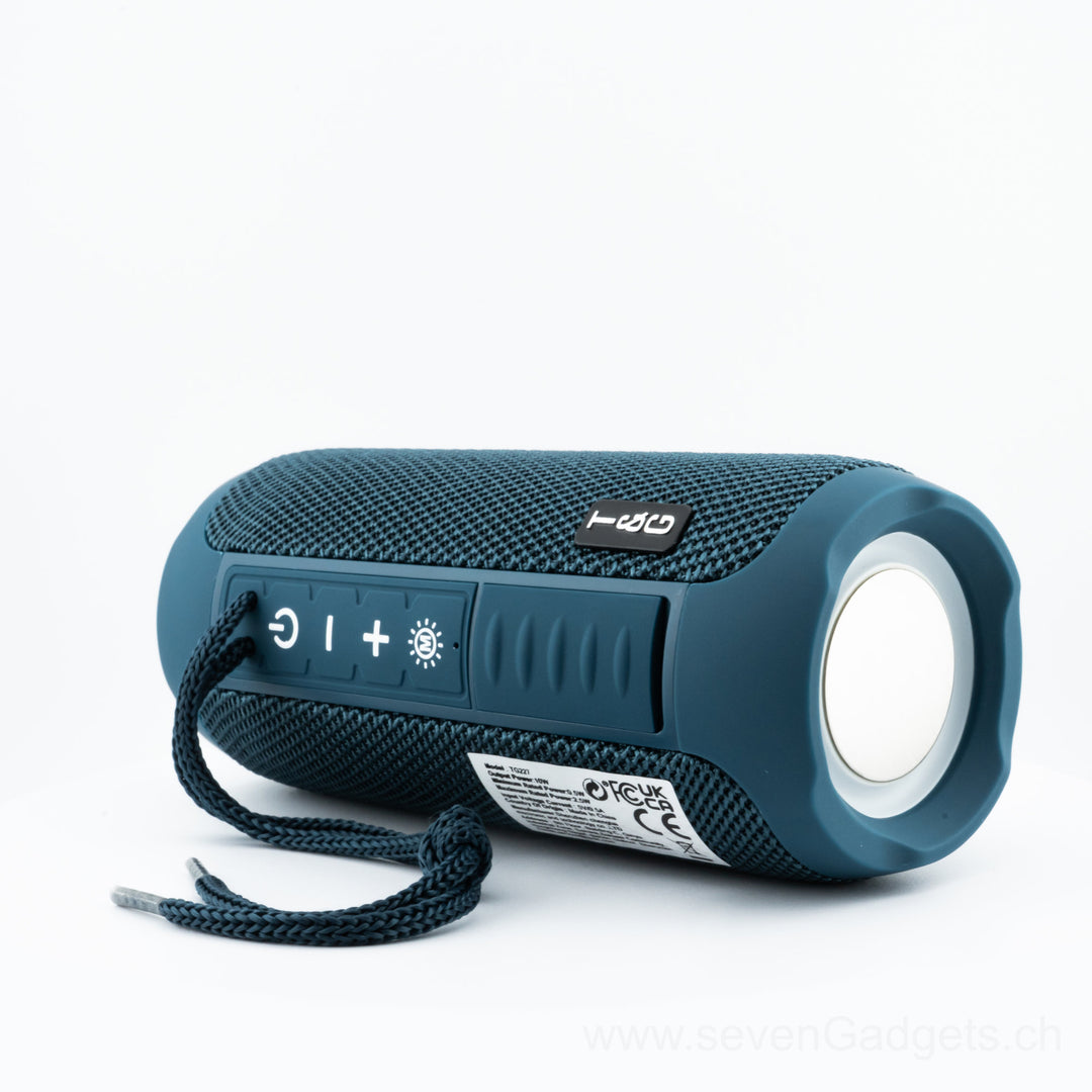 4-in-1 Musikbox: Bluetooth-Speaker, Radio, USB/MicroSD &amp; Ambient-Light