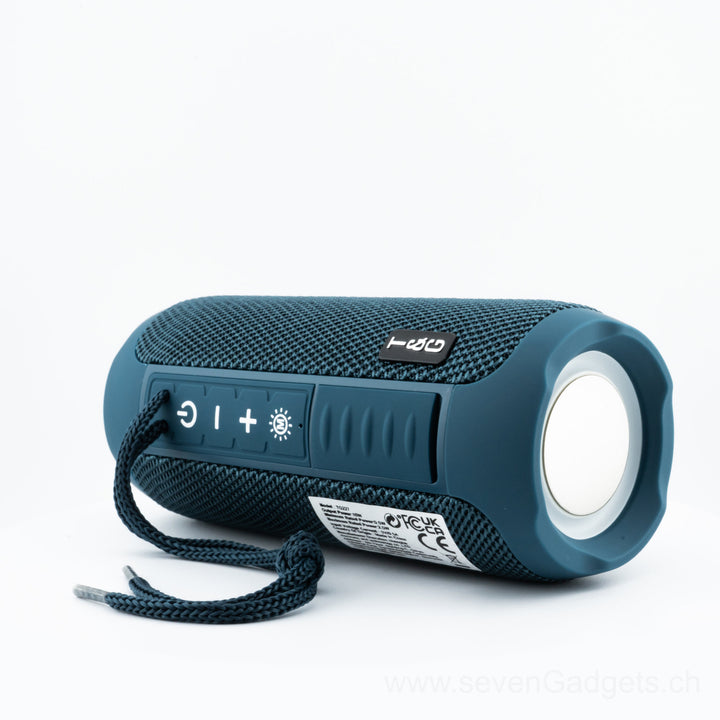 4-in-1 Musikbox: Bluetooth-Speaker, Radio, USB/MicroSD &amp; Ambient-Light