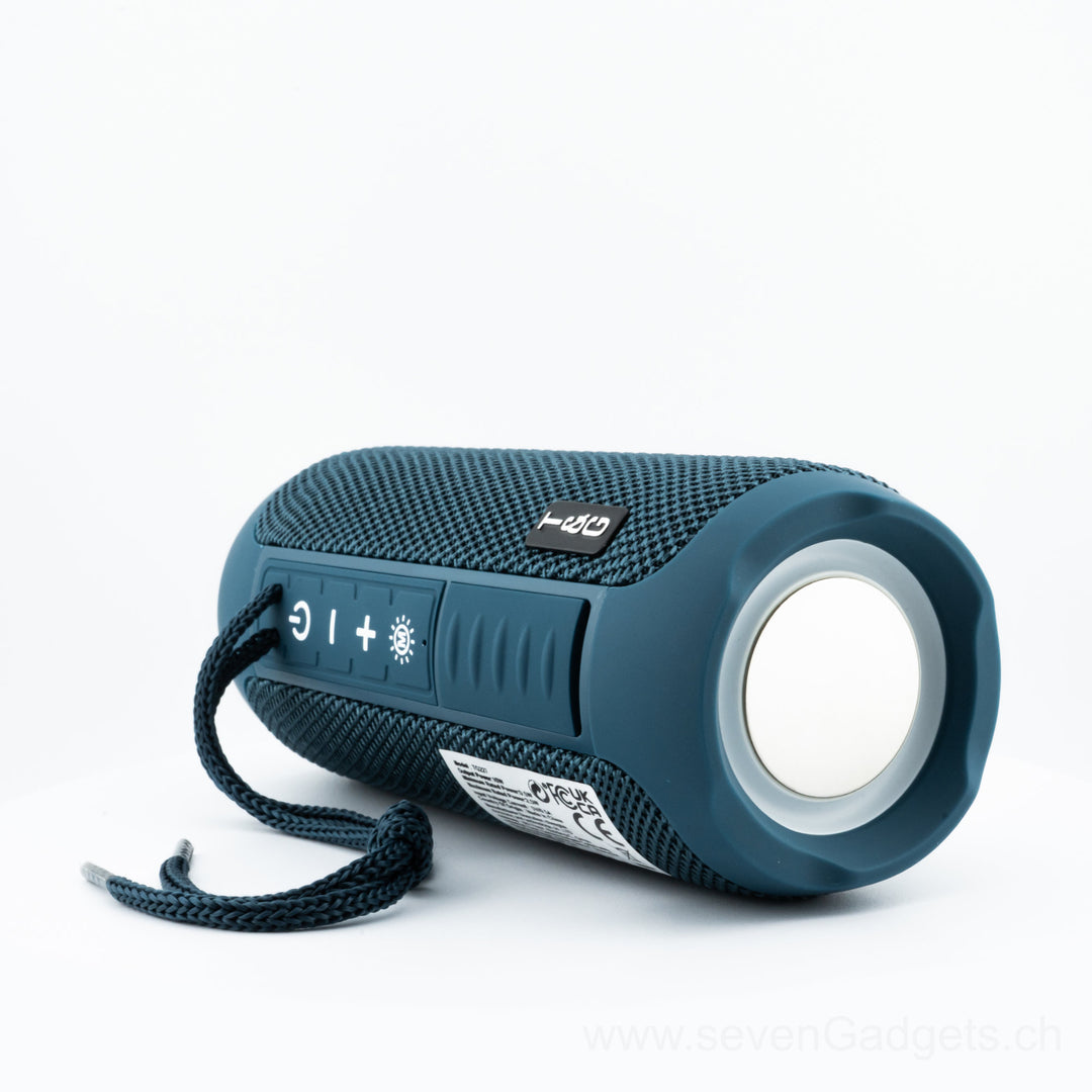4-in-1 Musikbox: Bluetooth-Speaker, Radio, USB/MicroSD &amp; Ambient-Light