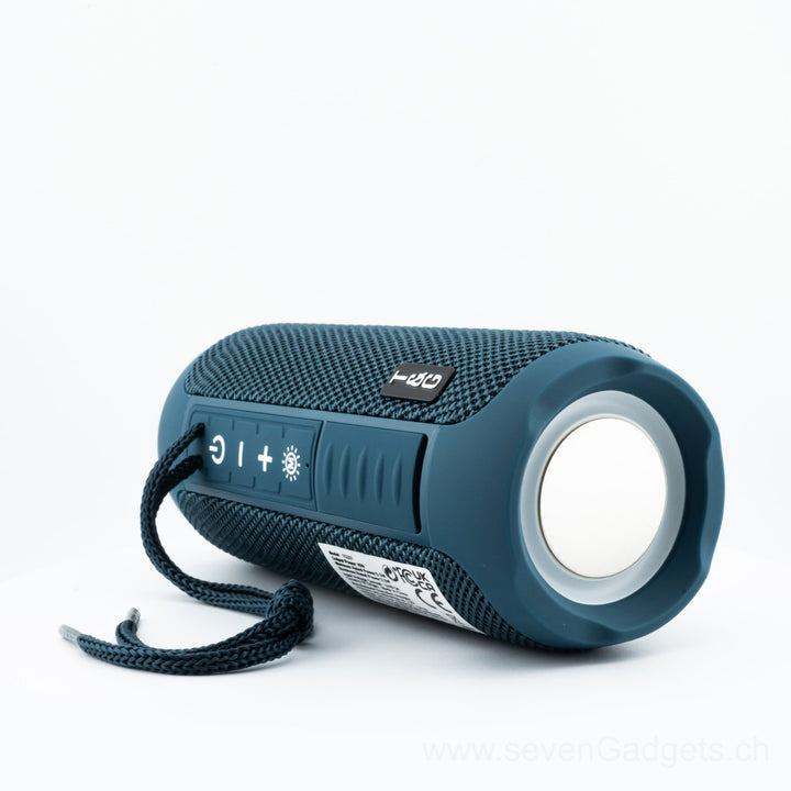 4-in-1 Musikbox: Bluetooth-Speaker, Radio, USB/MicroSD &amp; Ambient-Light