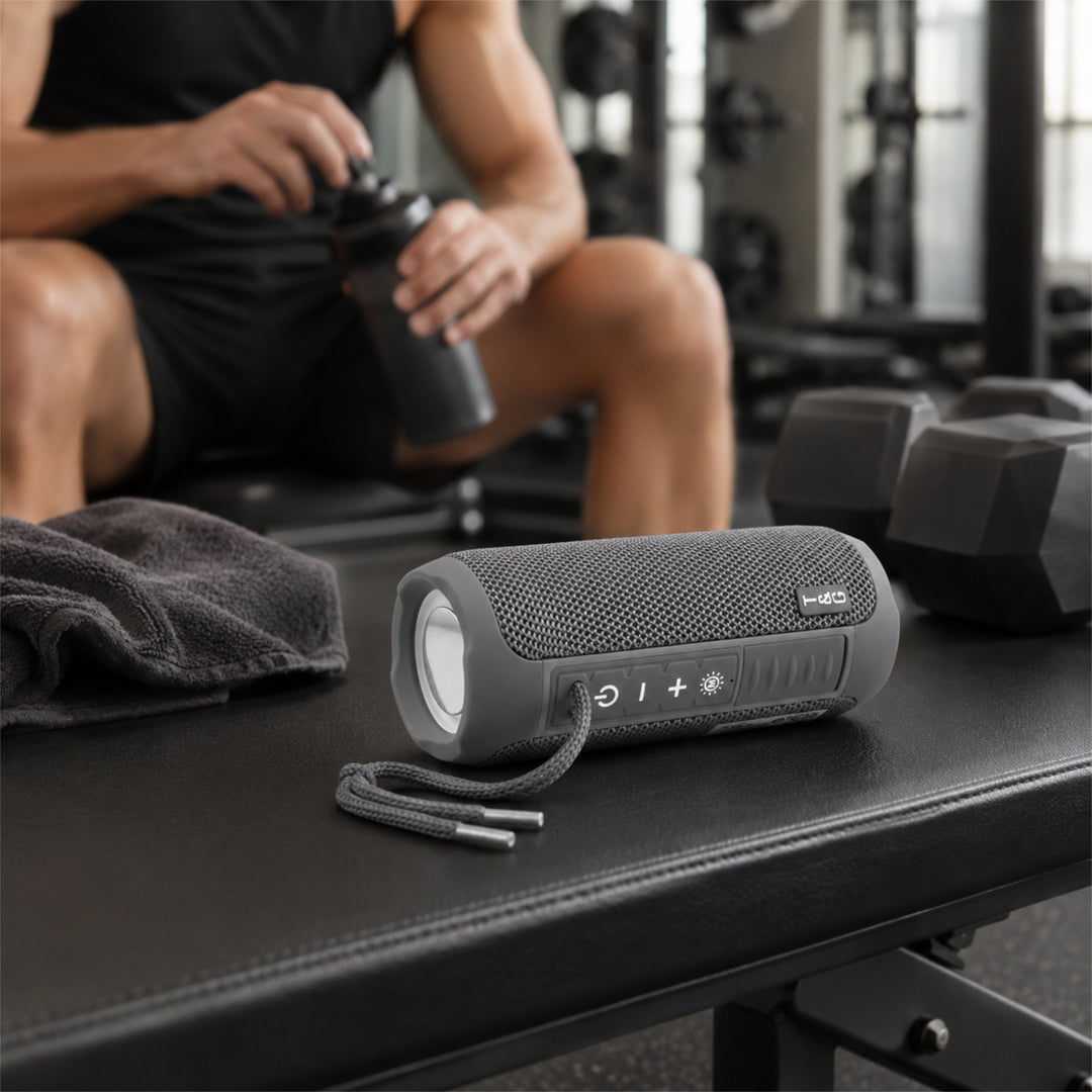 4-in-1 Musikbox: Bluetooth-Speaker, Radio, USB/MicroSD &amp; Ambient-Light