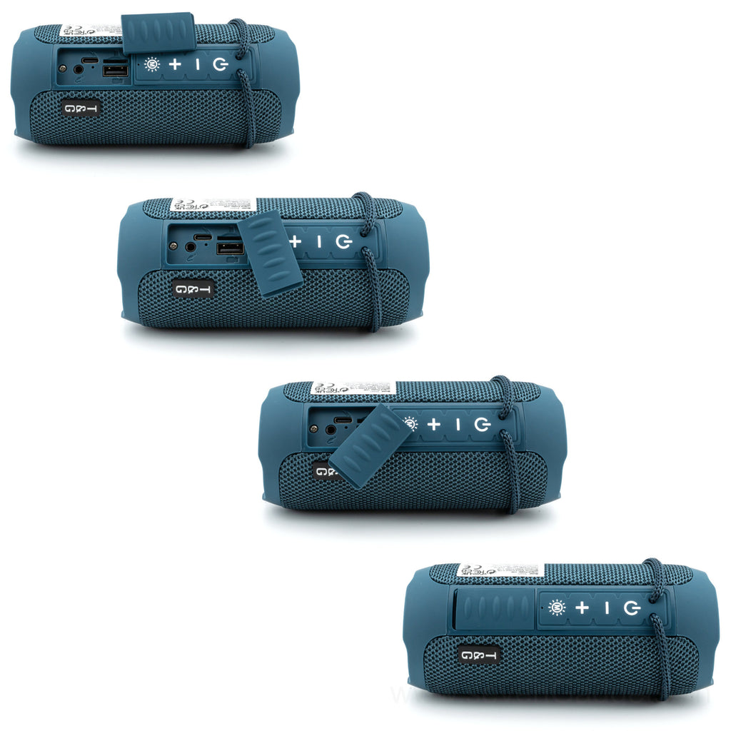 4-in-1 Musikbox: Bluetooth-Speaker, Radio, USB/MicroSD & Ambient-Light