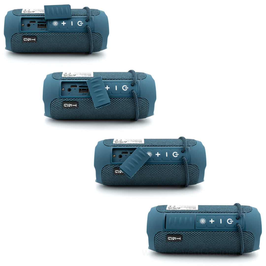 4-in-1 Musikbox: Bluetooth-Speaker, Radio, USB/MicroSD &amp; Ambient-Light