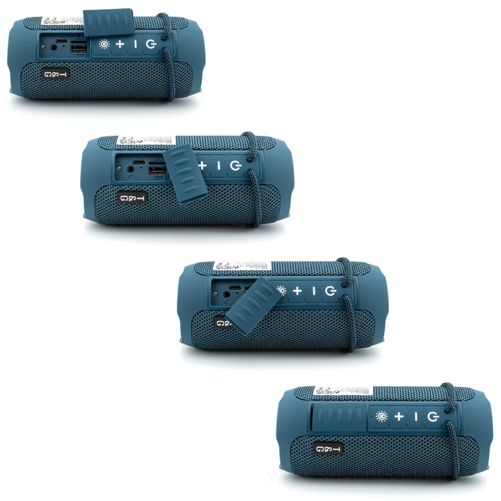 4-in-1 Musikbox: Bluetooth-Speaker, Radio, USB/MicroSD &amp; Ambient-Light