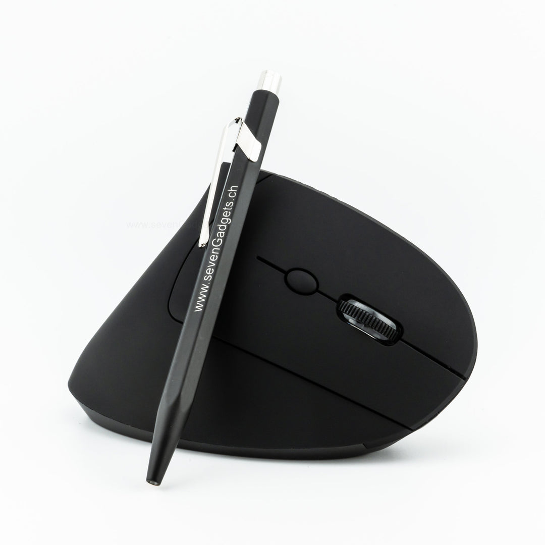 Ergonomische leise kabellose PC Maus für natürliche Handhaltung
