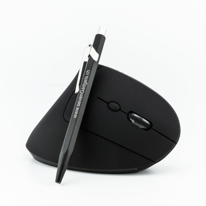 Ergonomische leise kabellose PC Maus für natürliche Handhaltung