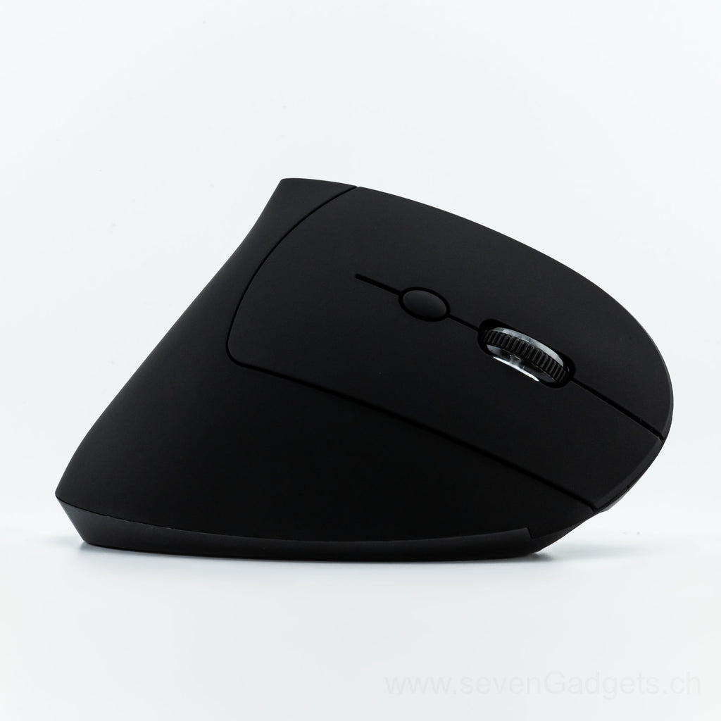Ergonomische leise kabellose PC Maus für natürliche Handhaltung
