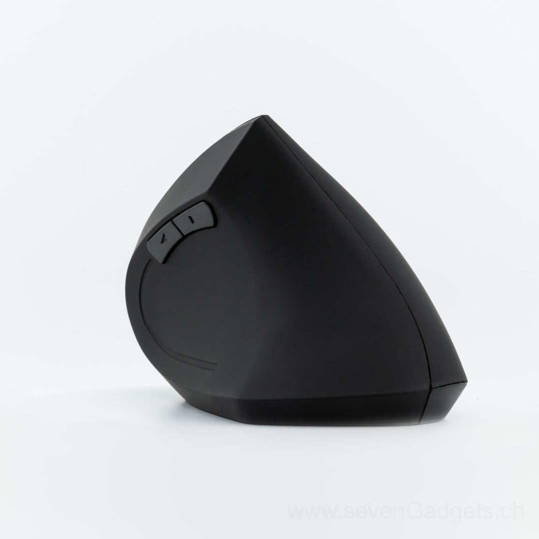 Ergonomische leise kabellose PC Maus für natürliche Handhaltung