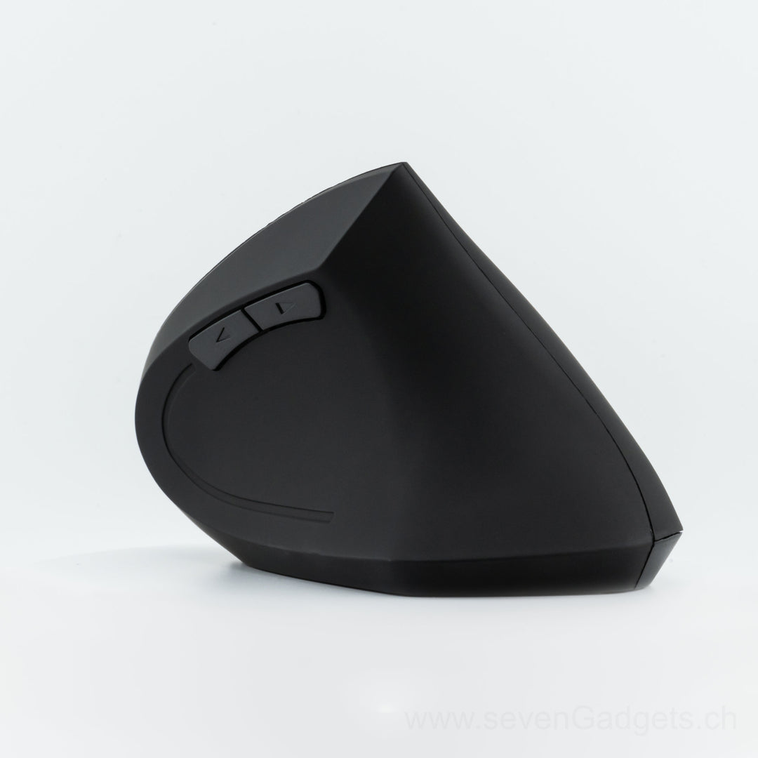 Ergonomische leise kabellose PC Maus für natürliche Handhaltung