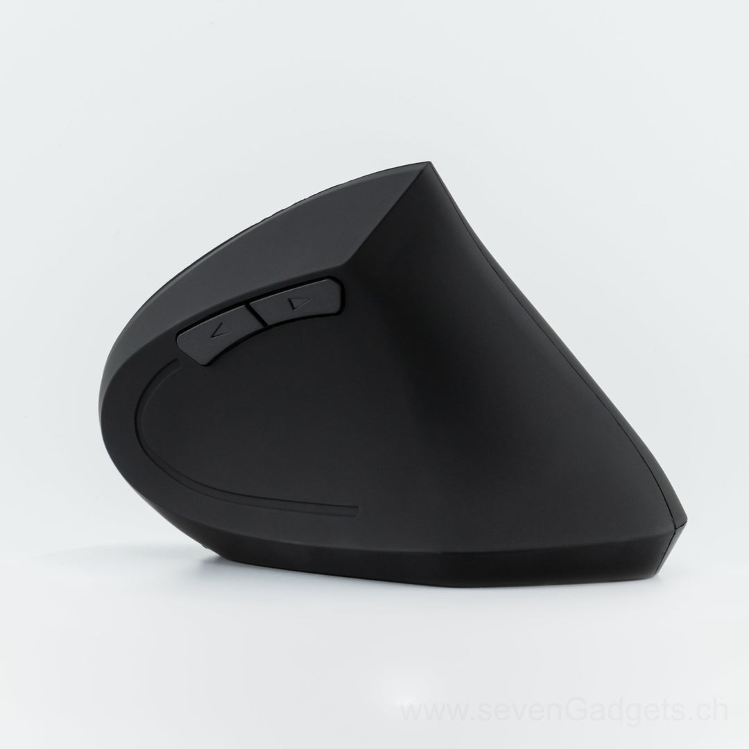 Ergonomische leise kabellose PC Maus für natürliche Handhaltung