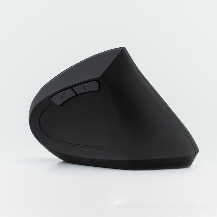 Ergonomische leise kabellose PC Maus für natürliche Handhaltung