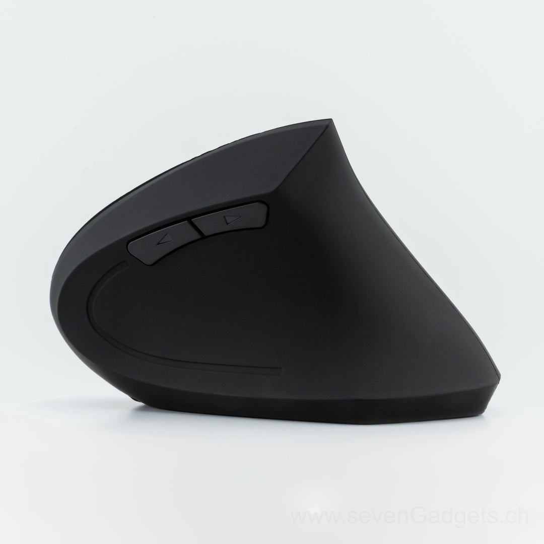Ergonomische leise kabellose PC Maus für natürliche Handhaltung