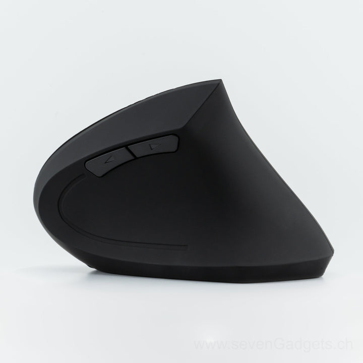 Ergonomische leise kabellose PC Maus für natürliche Handhaltung