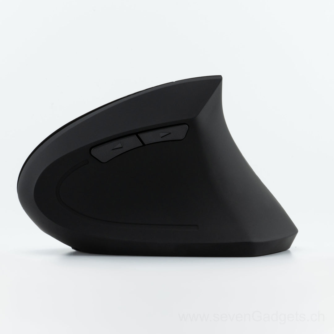 Ergonomische leise kabellose PC Maus für natürliche Handhaltung