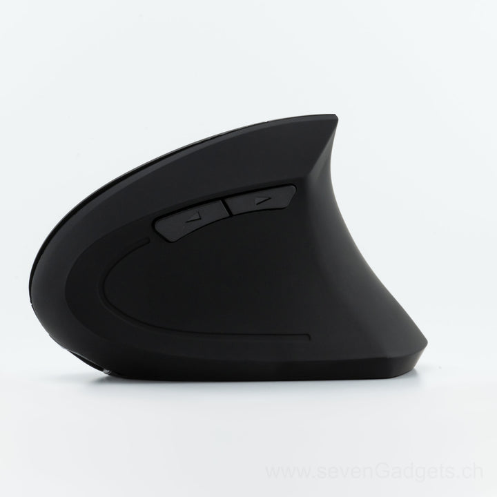 Ergonomische leise kabellose PC Maus für natürliche Handhaltung