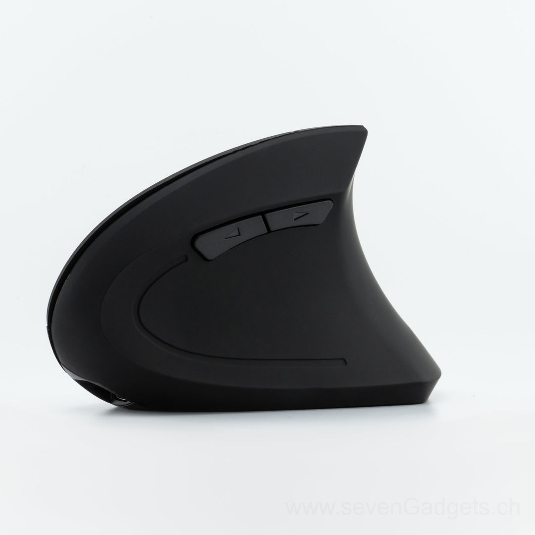 Ergonomische leise kabellose PC Maus für natürliche Handhaltung