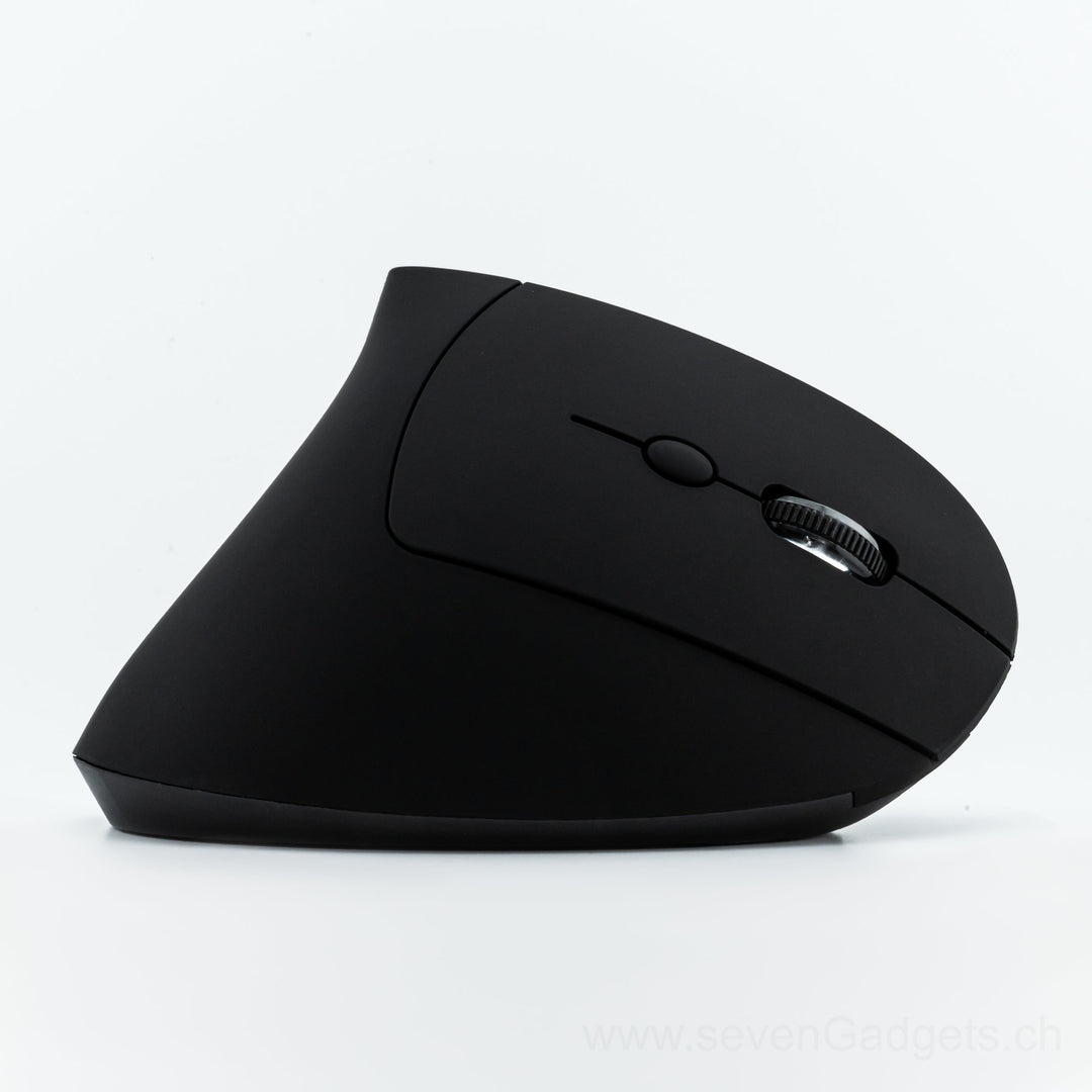 Ergonomische leise kabellose PC Maus für natürliche Handhaltung