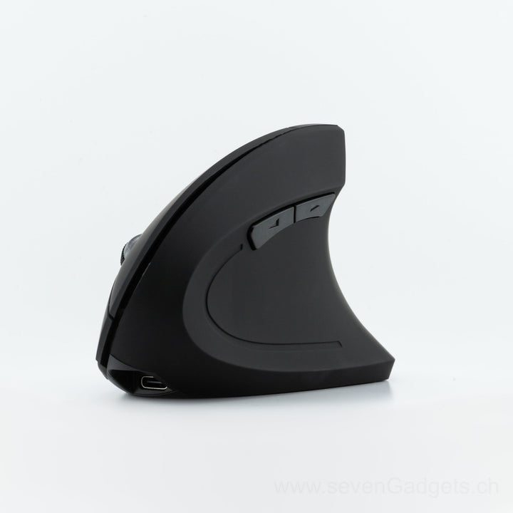 Ergonomische leise kabellose PC Maus für natürliche Handhaltung
