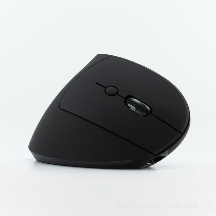 Ergonomische leise kabellose PC Maus für natürliche Handhaltung