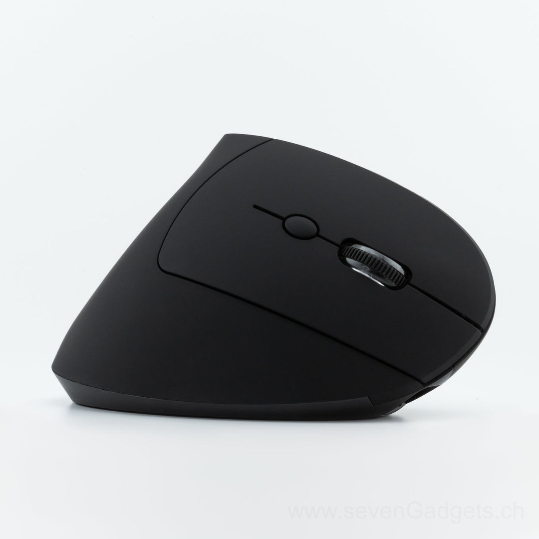 Ergonomische leise kabellose PC Maus für natürliche Handhaltung