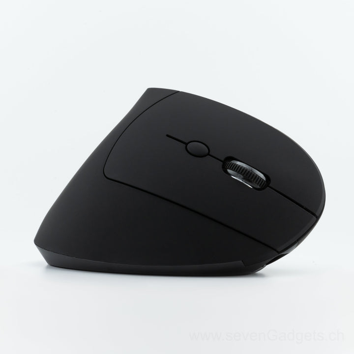 Ergonomische leise kabellose PC Maus für natürliche Handhaltung
