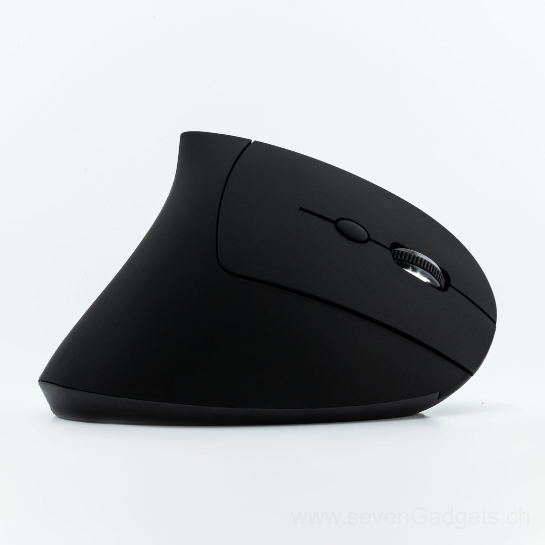 Ergonomische leise kabellose PC Maus für natürliche Handhaltung