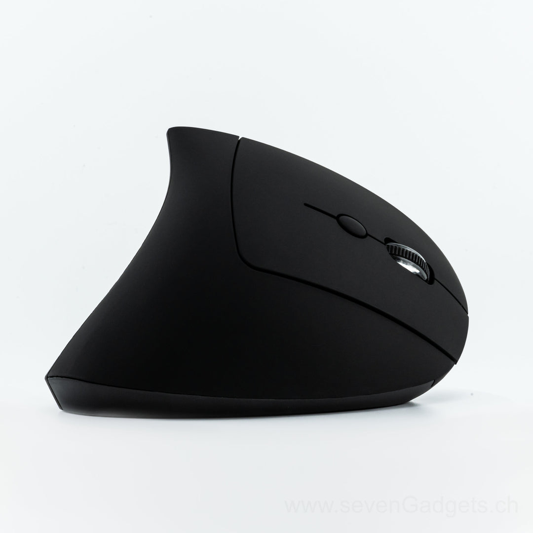 Ergonomische leise kabellose PC Maus für natürliche Handhaltung