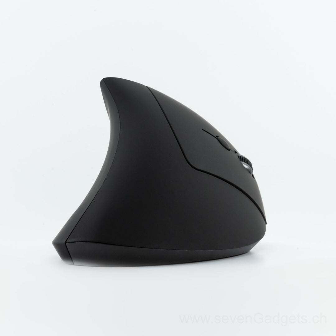 Ergonomische leise kabellose PC Maus für natürliche Handhaltung