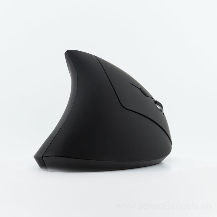 Ergonomische leise kabellose PC Maus für natürliche Handhaltung