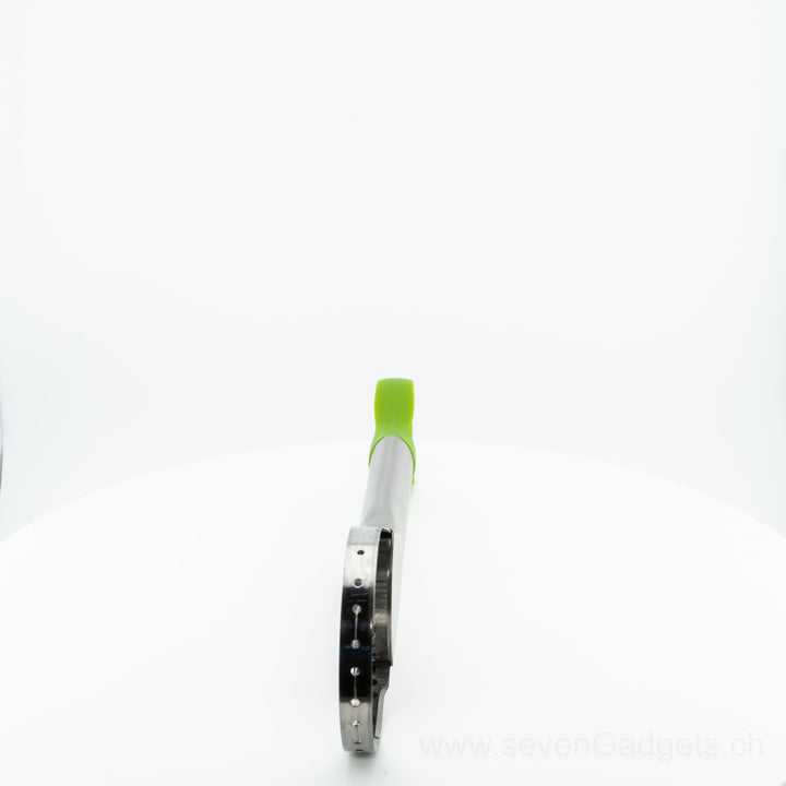 2-in-1 Avocado Edelstahl Messerschneider