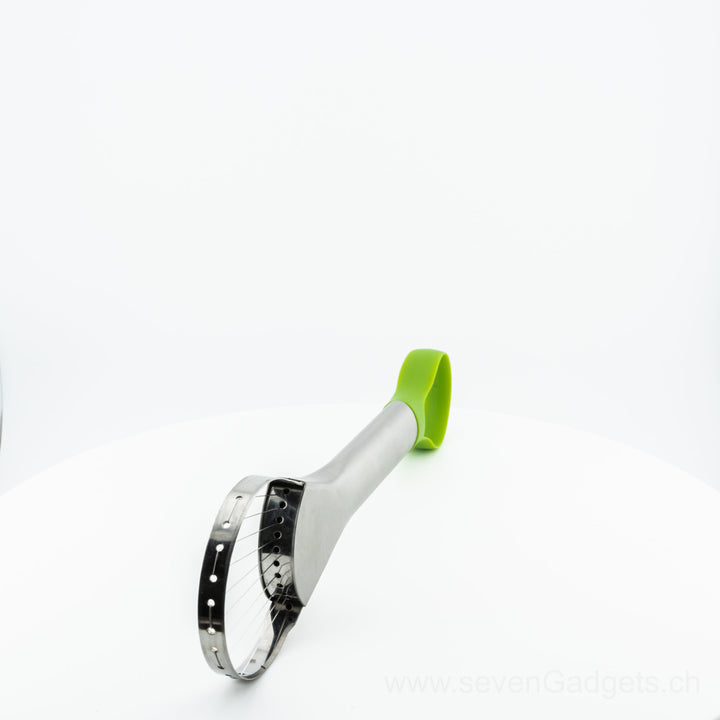 2-in-1 Avocado Edelstahl Messerschneider