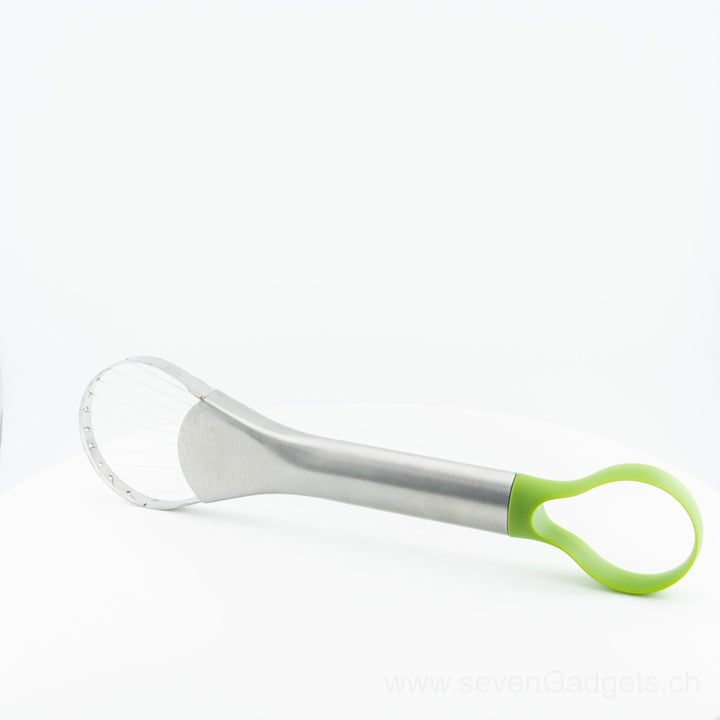 2-in-1 Avocado Edelstahl Messerschneider