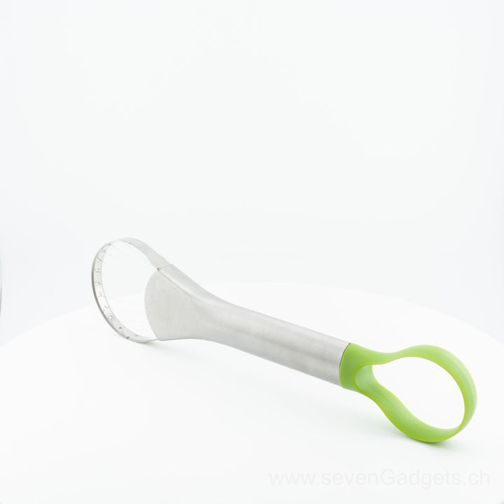 2-in-1 Avocado Edelstahl Messerschneider