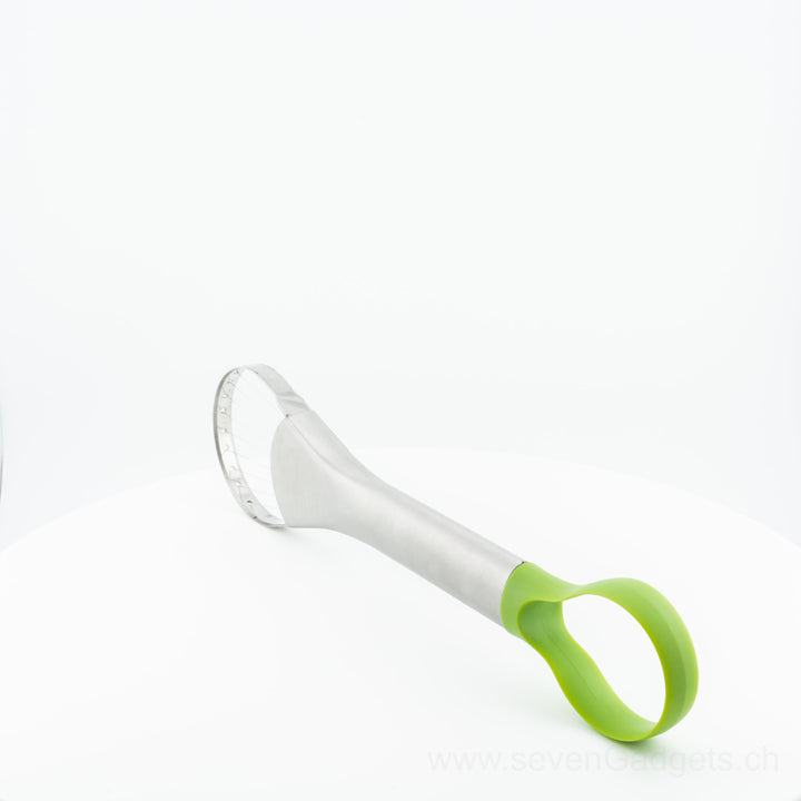 2-in-1 Avocado Edelstahl Messerschneider