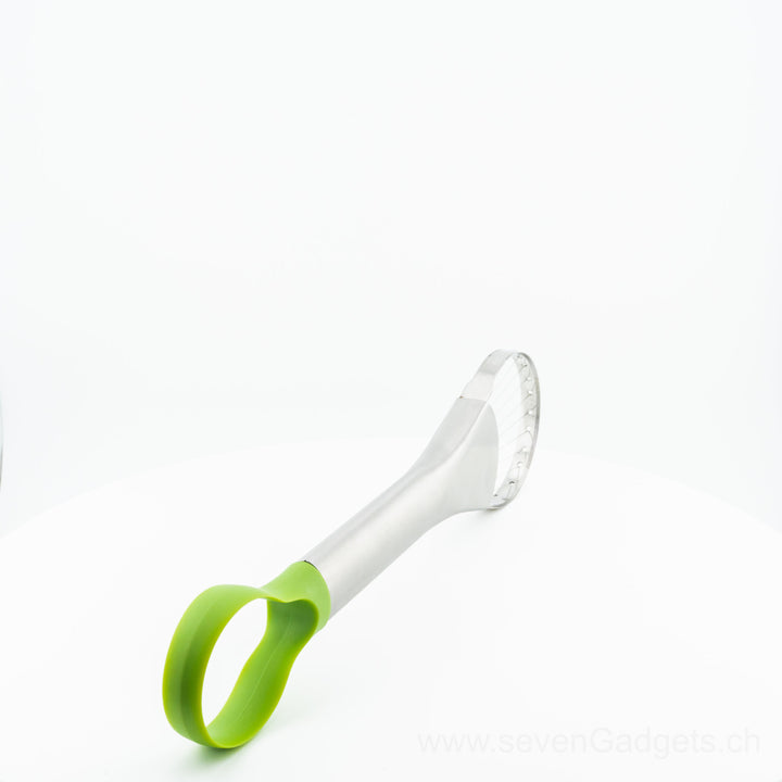 2-in-1 Avocado Edelstahl Messerschneider