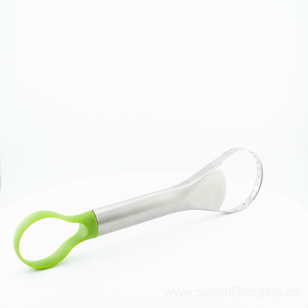 2-in-1 Avocado Edelstahl Messerschneider