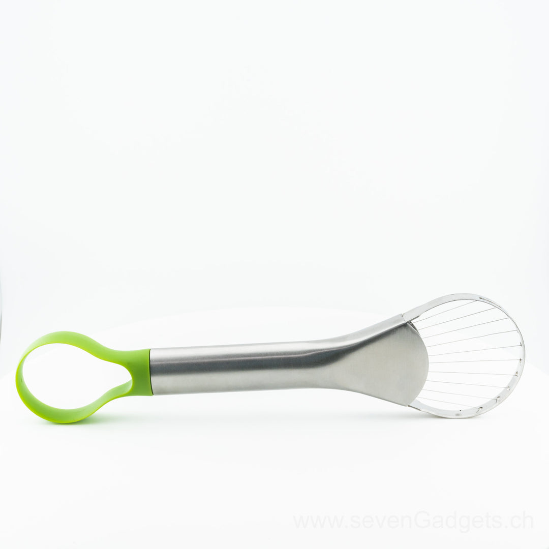 2-in-1 Avocado Edelstahl Messerschneider