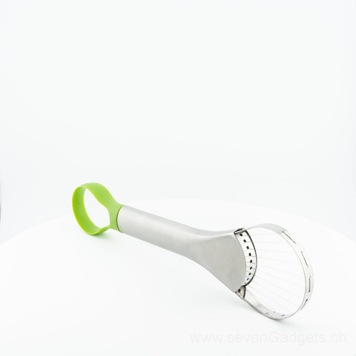 2-in-1 Avocado Edelstahl Messerschneider