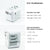 6-in-1 Universal Reiseadapter von TESSAN mit USB & USB-C