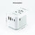6-in-1 Universal Reiseadapter von TESSAN mit USB & USB-C