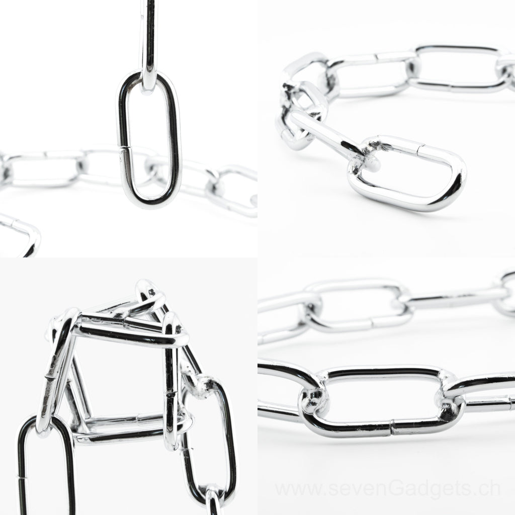 Schwebender Weinflaschenhalter (Kette)
