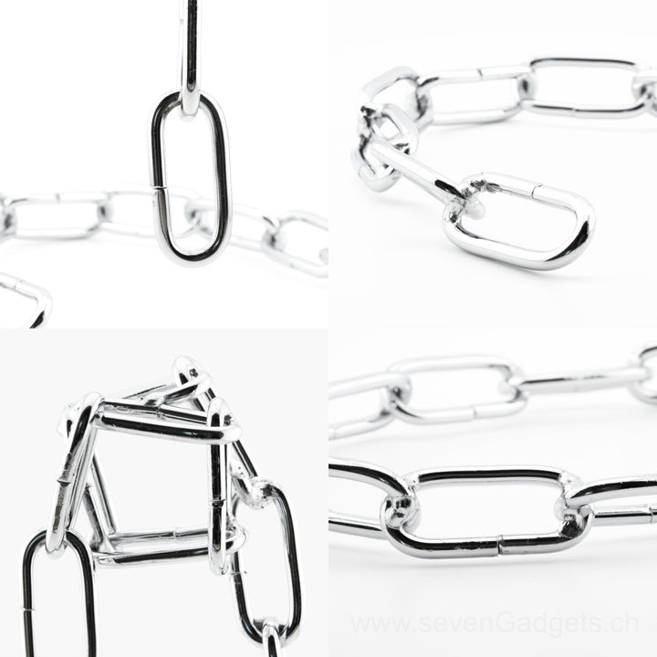 Schwebender Weinflaschenhalter (Kette)