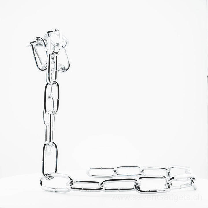Schwebender Weinflaschenhalter (Kette)