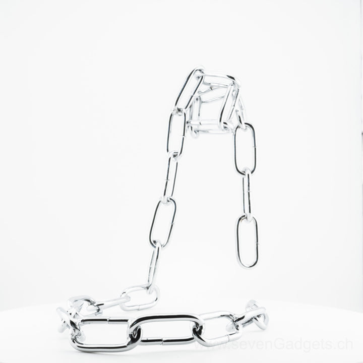 Schwebender Weinflaschenhalter (Kette)