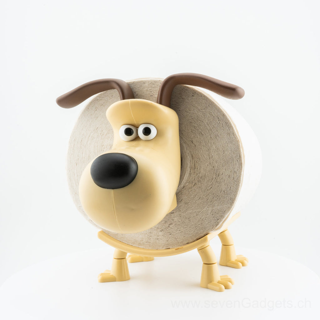 WC Rollenhalter Hund als kreative Bad Deko (2 Stück)